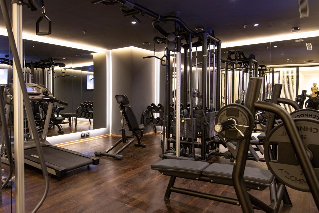 Xheko Imperial Luxury Hotel & Spa 地拉那 外观 照片 The gym at the hotel